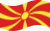 Macedónia-Bandeira ondulante estática