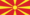 Macedónia-Bandeira retangular