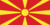 Macedónia-Bandeira retangular