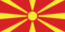 Macedónia-Bandeira retangular