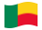 Benim-Bandeira ondulante