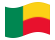 Benim-Bandeira ondulante