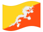 Bandeira animada Butão