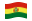 Bolívia-Bandeira ondulante