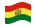Bolívia-Bandeira ondulante