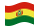 Bolívia-Bandeira ondulante