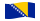 Bósnia e Herzegovina-Bandeira ondulante