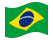 Brasil-Bandeira ondulante