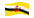 Brunei Darussalam-Bandeira ondulante