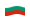 Bulgária-Bandeira ondulante