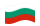 Bulgária-Bandeira ondulante