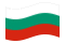 Bulgária-Bandeira ondulante