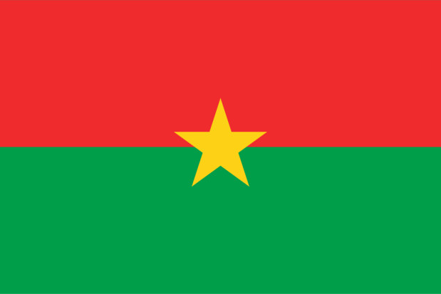 Bandeira Burquina Faso
