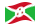 Burundi-Bandeira ondulante