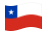 Chile-Bandeira ondulante