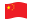 China-Bandeira ondulante
