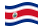 Costa Rica-Bandeira ondulante