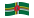 Domínica-Bandeira ondulante