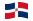República Dominicana-Bandeira ondulante