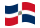 República Dominicana-Bandeira ondulante