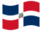 Bandeira animada República Dominicana