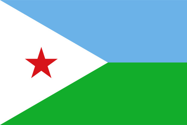 Bandeira Jibuti