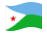 Jibuti-Bandeira ondulante