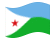 Jibuti-Bandeira ondulante