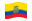 Equador-Bandeira ondulante