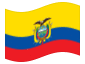 Bandeira animada Equador