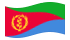 Eritreia-Bandeira ondulante