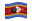 Eswatini-Bandeira ondulante