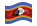 Eswatini-Bandeira ondulante