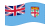 Fiji-Bandeira ondulante