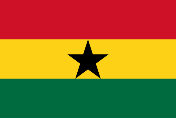 Bandeira Gana, Bandeira Gana
