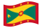 Granada-Bandeira ondulante