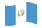 Guatemala-Bandeira ondulante