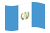 Guatemala-Bandeira ondulante