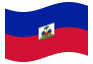 Bandeira animada Haiti