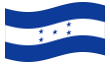 Bandeira animada Honduras