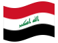 Bandeira animada Iraque