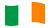 Irlanda-Bandeira ondulante