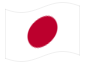 Bandeira animada Japão