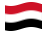 Iémen-Bandeira ondulante