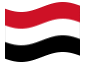 Bandeira animada Iémen