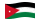Jordânia-Bandeira ondulante