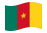 Camarões-Bandeira ondulante