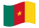 Camarões-Bandeira ondulante