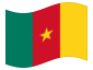 Bandeira animada Camarões