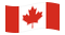 Canadá-Bandeira ondulante